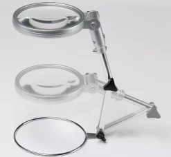 Nählupe 2x/4x mit LED Beleuchtung, Durchmesser 120 mm><noscript><img width=