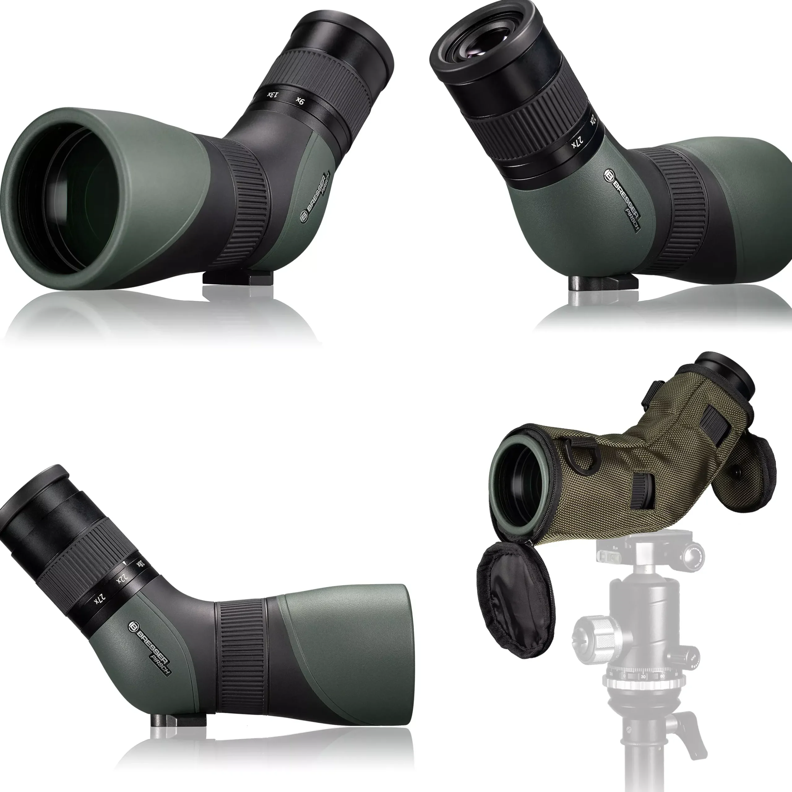 Pirsch 9-27x56 Spektiv Gen. II mit Tube-Fokus>Bresser New