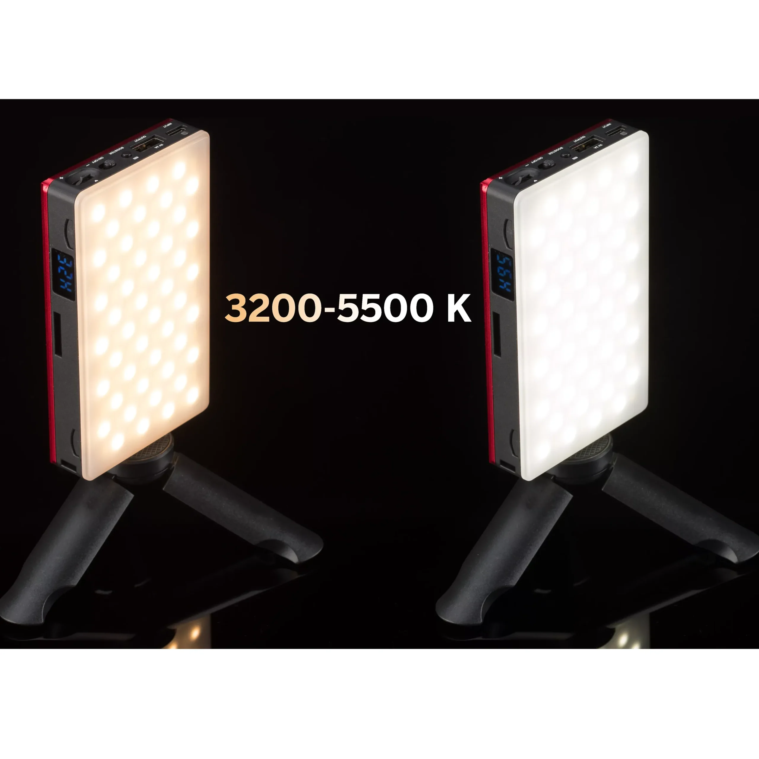 Pocket LED 9W Bi-Color Dauerlicht für den mobilen Einsatz und Smartphone-Fotografie>Bresser Cheap