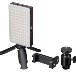 Pocket LED 9W Bi-Color Dauerlicht für den mobilen Einsatz und Smartphone-Fotografie><noscript><img width=