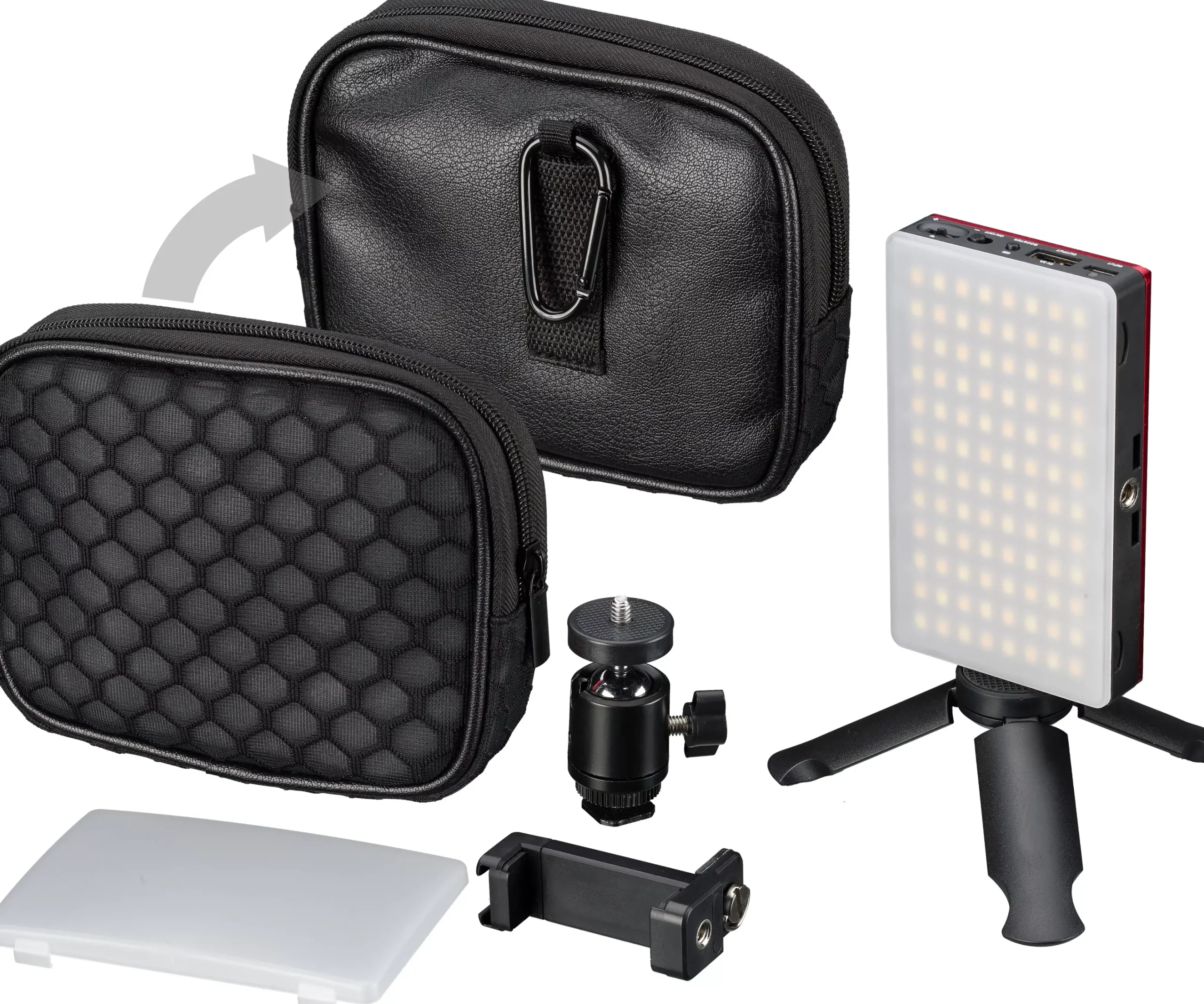 Pocket LED 9W Bi-Color Dauerlicht für den mobilen Einsatz und Smartphone-Fotografie>Bresser Cheap