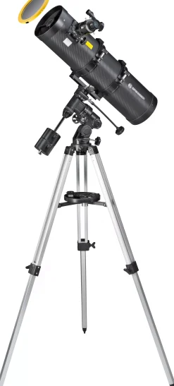 Pollux-I 150/750 EQ3 Spiegelteleskop mit Smartphone-Adapter & Sonnenfilter>Bresser Clearance