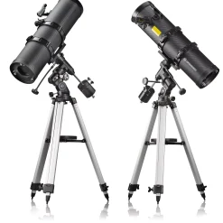 Pollux-II 150/1400 EQ3 Spiegelteleskop mit Smartphone-Adapter & Sonnenfilter><noscript><img width=
