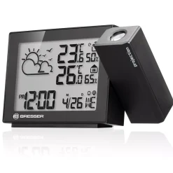 Projektions-Funkwetterstation MeteoTemp P>Bresser Sale
