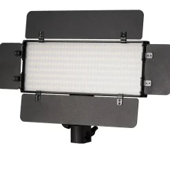 PT 30B-II LED Bi-Color Videoleuchten-Set mit Lichtklappen, Akkus, Netzteil, Fernbedienung und Tasche><noscript><img width=