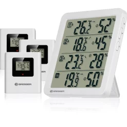 Quadro NV Thermo-Hygrometer weiß>Bresser Store