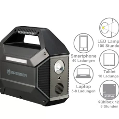Set Mobile Power-Station 100 W + Solar-Panel 40 W><noscript><img width=