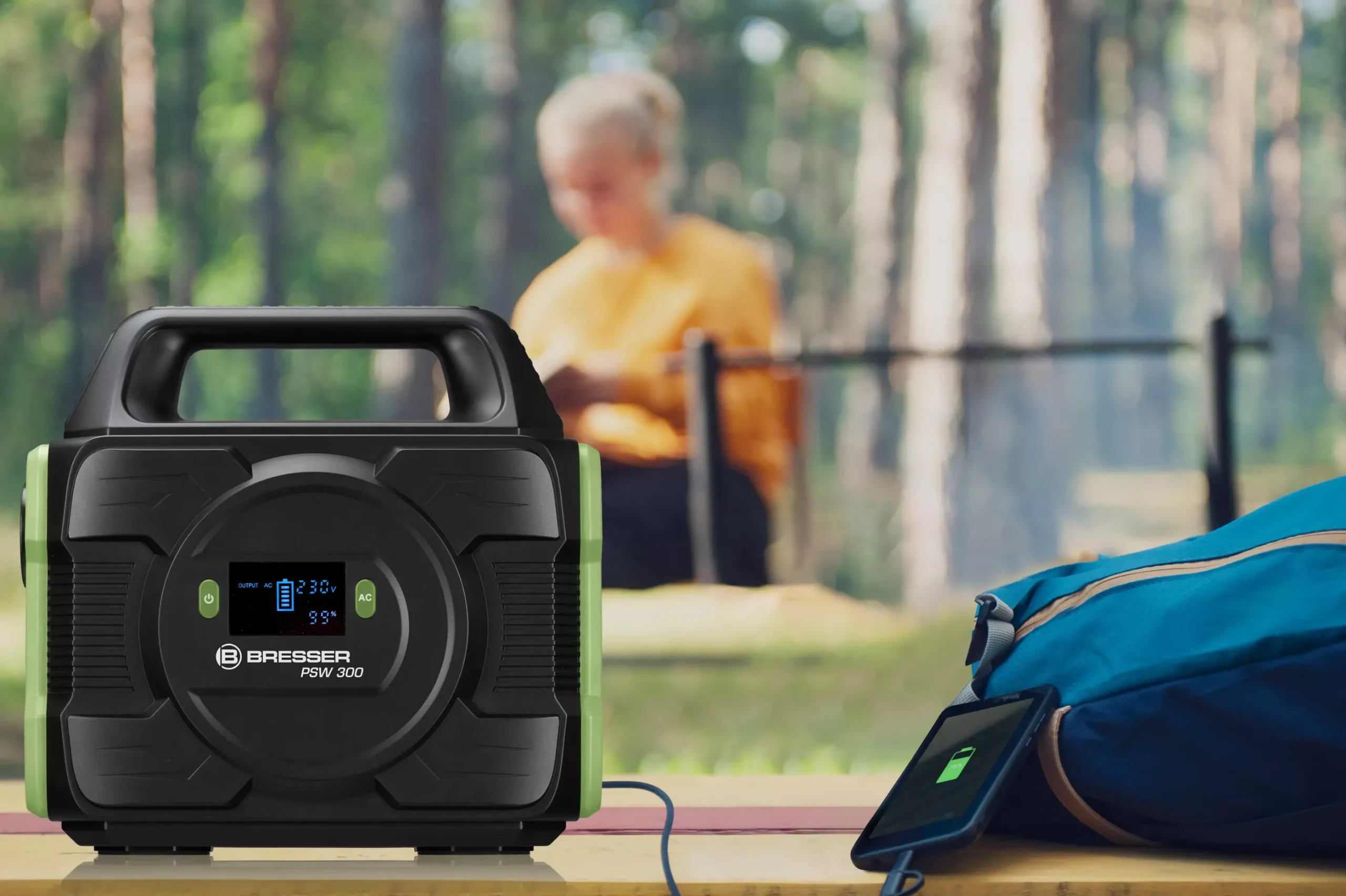Set Mobile Power-Station 300 W + Solar-Ladegerät 60 W>Bresser Outlet