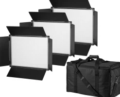 SH-1200 LED Flächenleuchten 3er Set>Bresser Store
