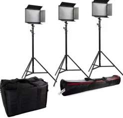 SH-1200 LED Set (3x LED und 3x Stativ)>Bresser Shop