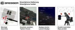 SKYLUX Linsenteleskop 70/700mm mit Smartphone-Halter und Sonnenfilter><noscript><img width=