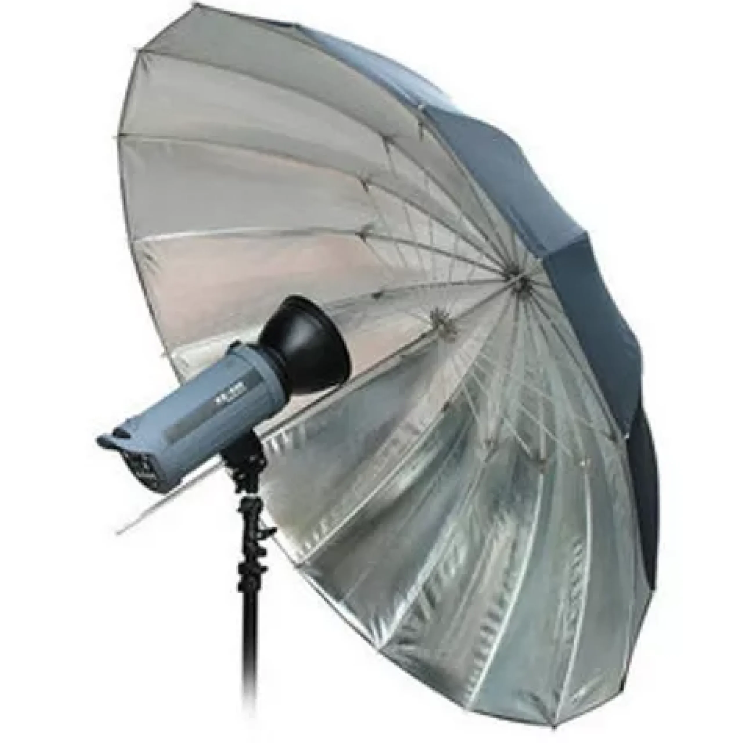 SM-09 Jumbo Reflexschirm silber/schwarz 162 cm>Bresser Outlet
