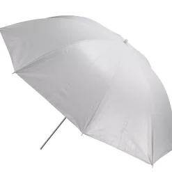 SM-04 Reflexschirm weiß/silber 109 cm><noscript><img width=
