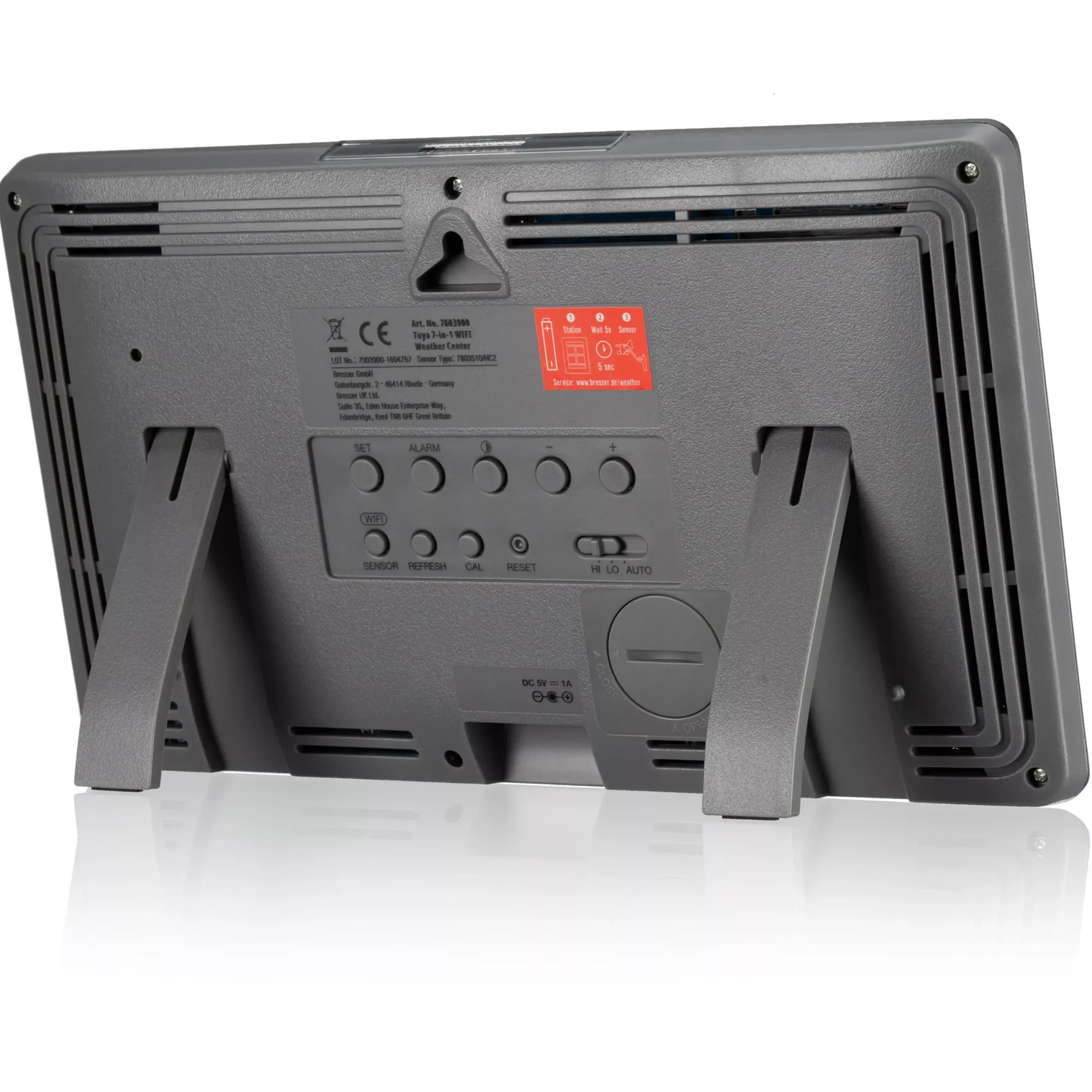 Smarte Tuya Profi-Wetterstation mit 7-in-1-Sensor>Bresser Outlet