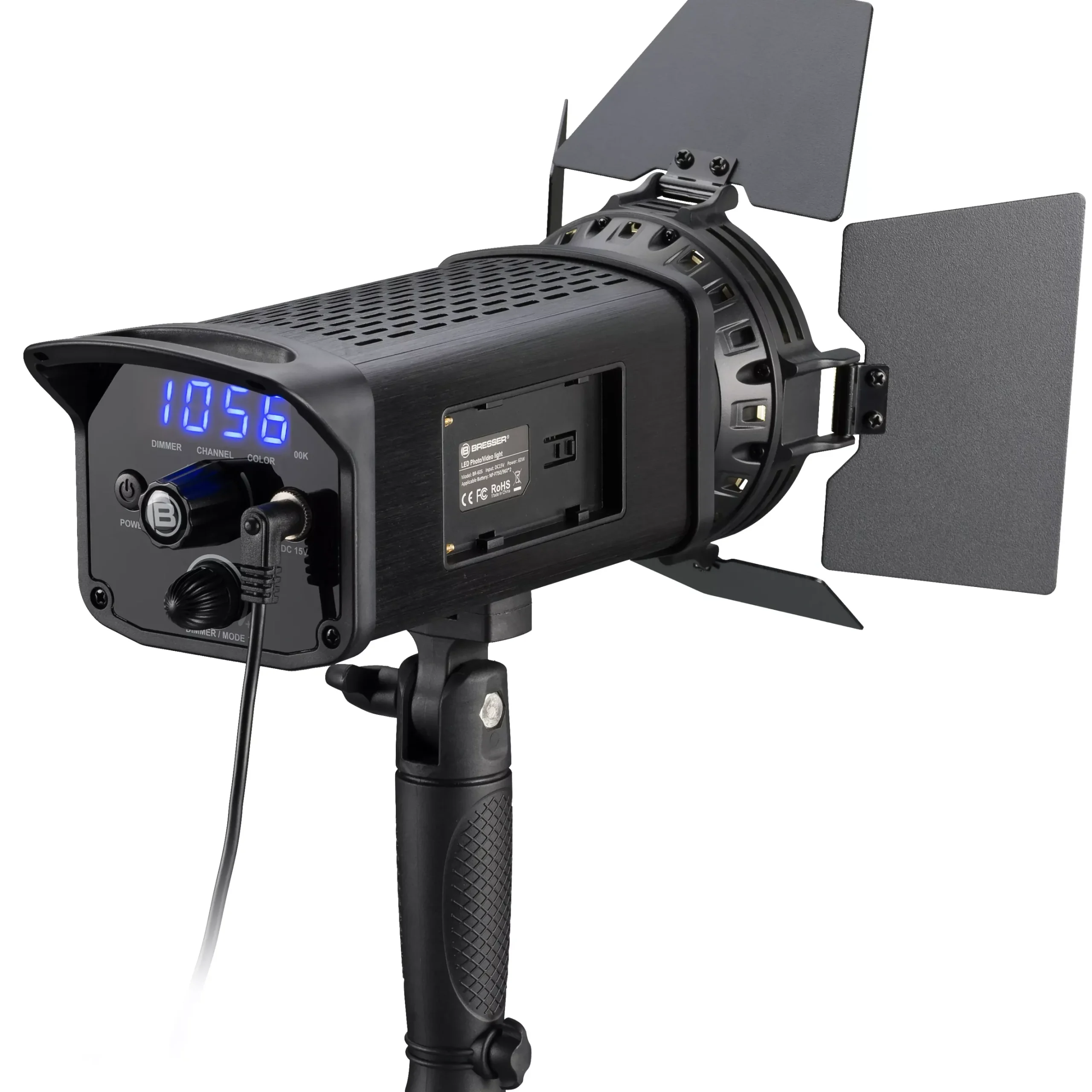 SP-60 LED Fresnel Studiolampe 60W mit Fernbedienung>Bresser Best