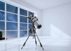 Space Explorer 150/750 Teleskop mit EQ-3-Montierung><noscript><img width=