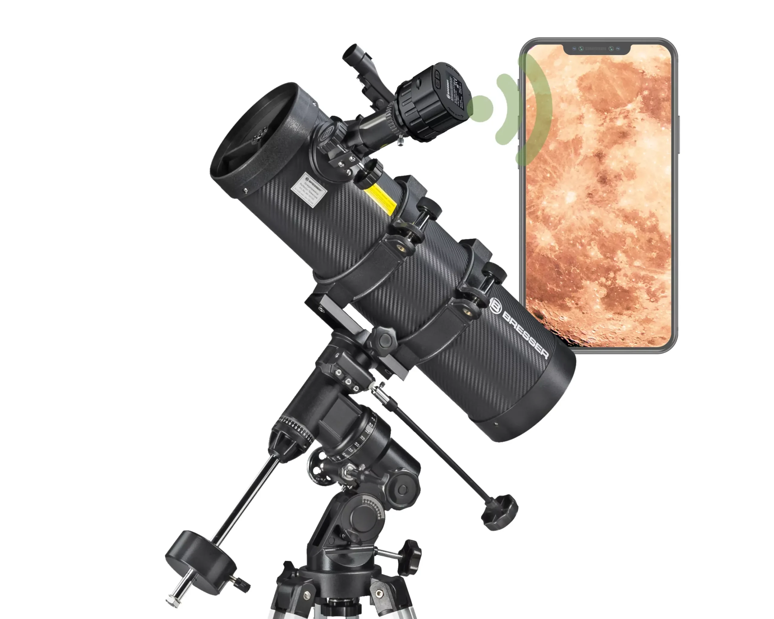 Spica Plus EQ Teleskop-Set inkl. WLAN-Okularkamera>Bresser Fashion