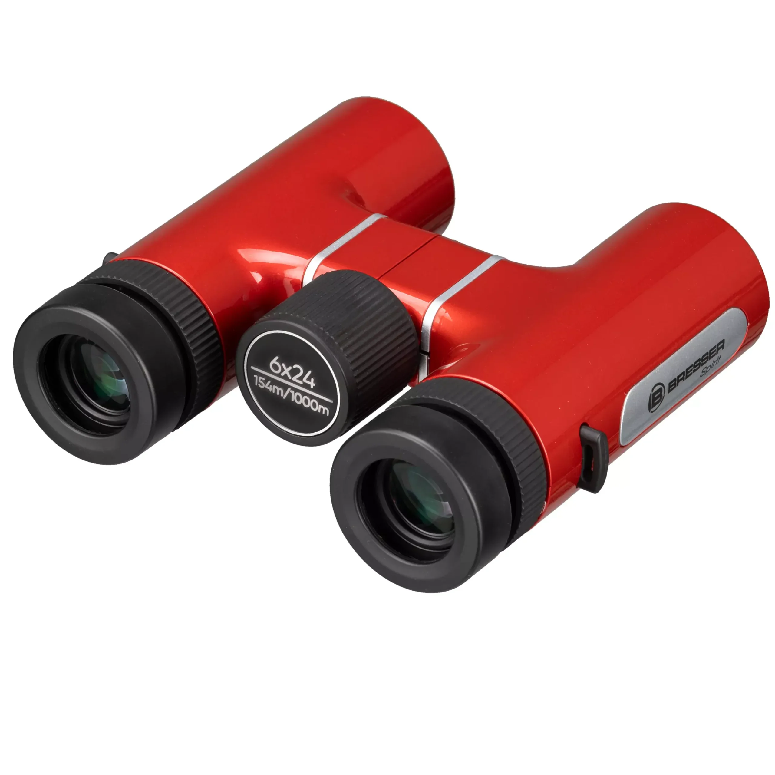 Spirit Kompakt-Fernglas 6x24 rot>Bresser New