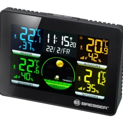 Thermo Hygro Quadro NLX - Thermo-Hygrometer mit 3 Außensensoren>Bresser Online