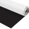Vinyl Hintergrundrolle 1,35 x 4m Schwarz/Weiß>Bresser Hot