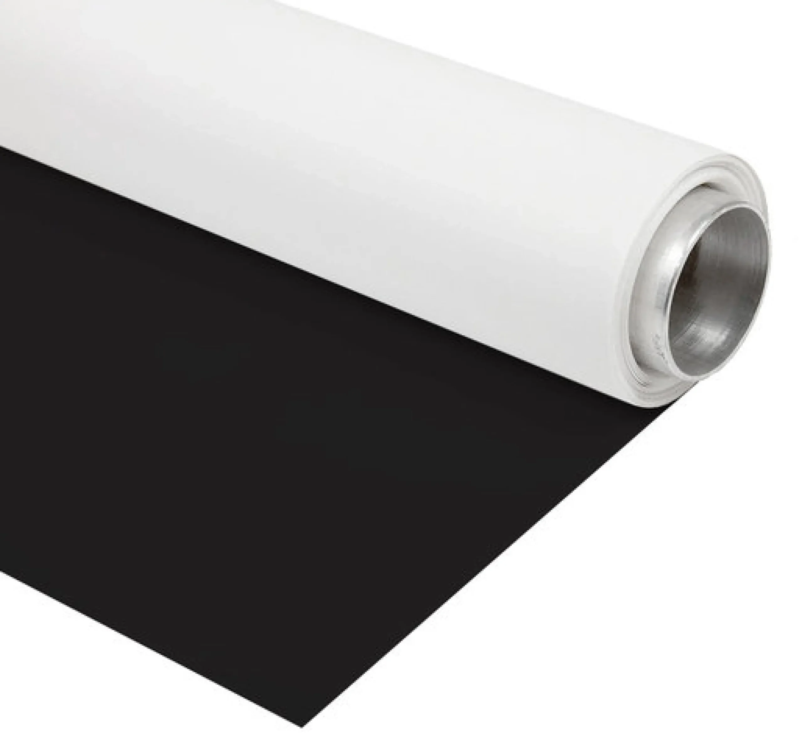 Vinyl Hintergrundrolle 1,35 x 6m Schwarz/Weiß>Bresser Hot