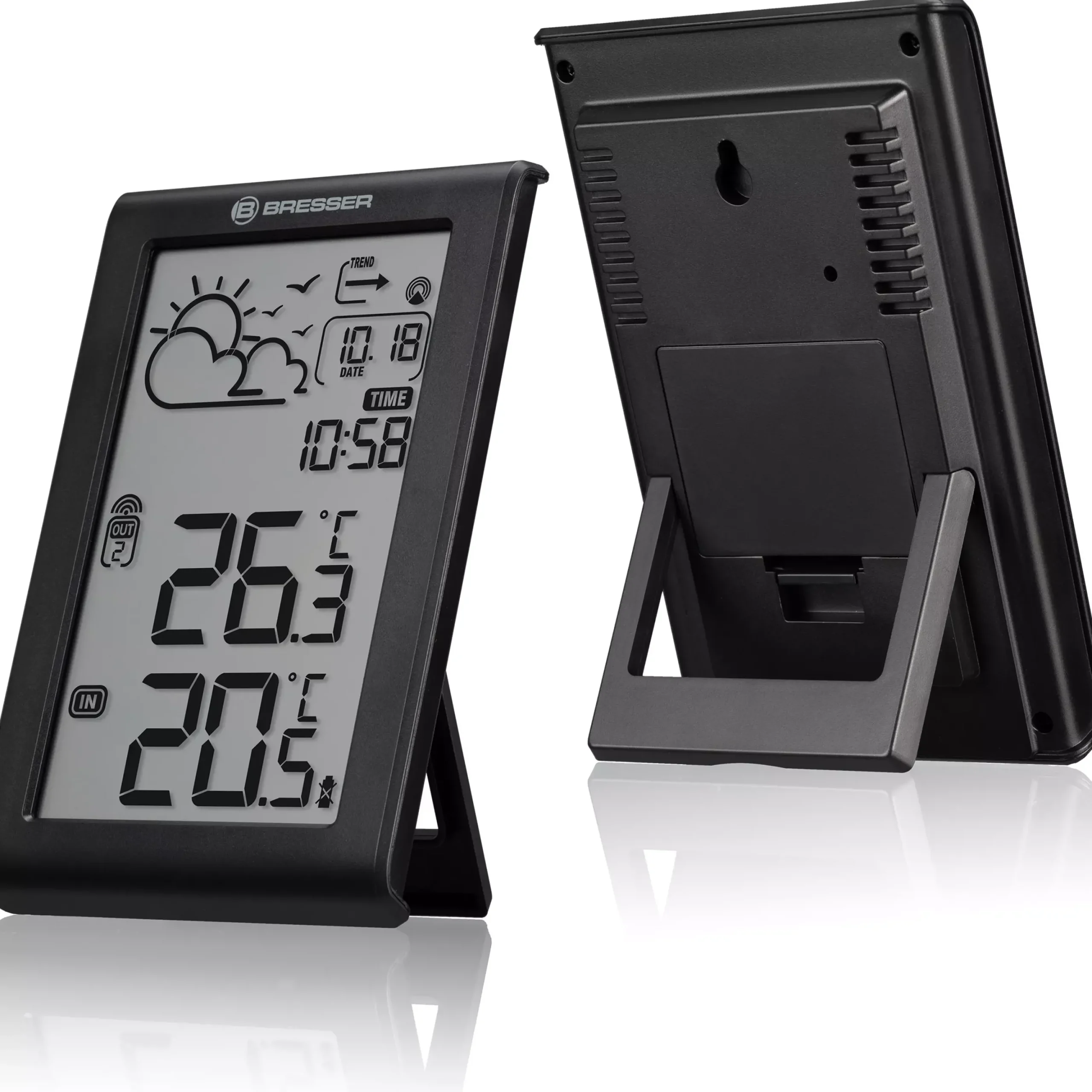 Wetterstation Meteo Temp W mit DCF-Funksignal>Bresser Best