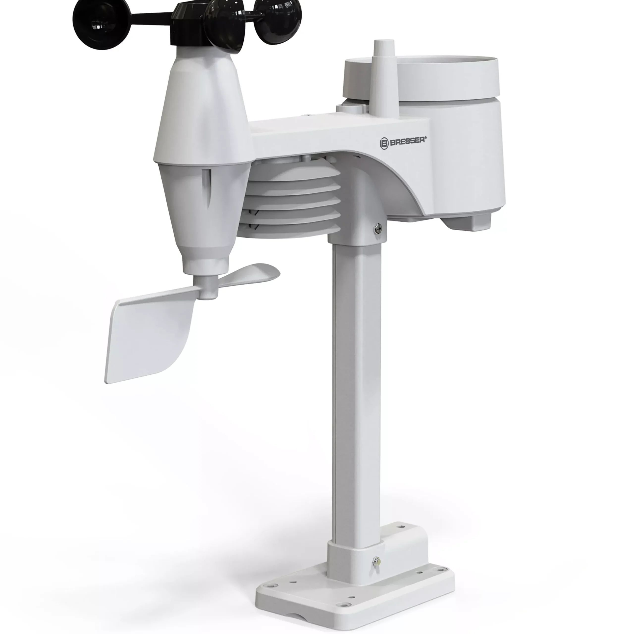 WLAN-Farbwetterstation mit 5-in-1-Profi-Sensor weiß>Bresser Cheap