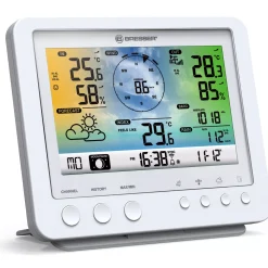 WLAN-Farbwetterstation mit 5-in-1-Profi-Sensor weiß><noscript><img width=