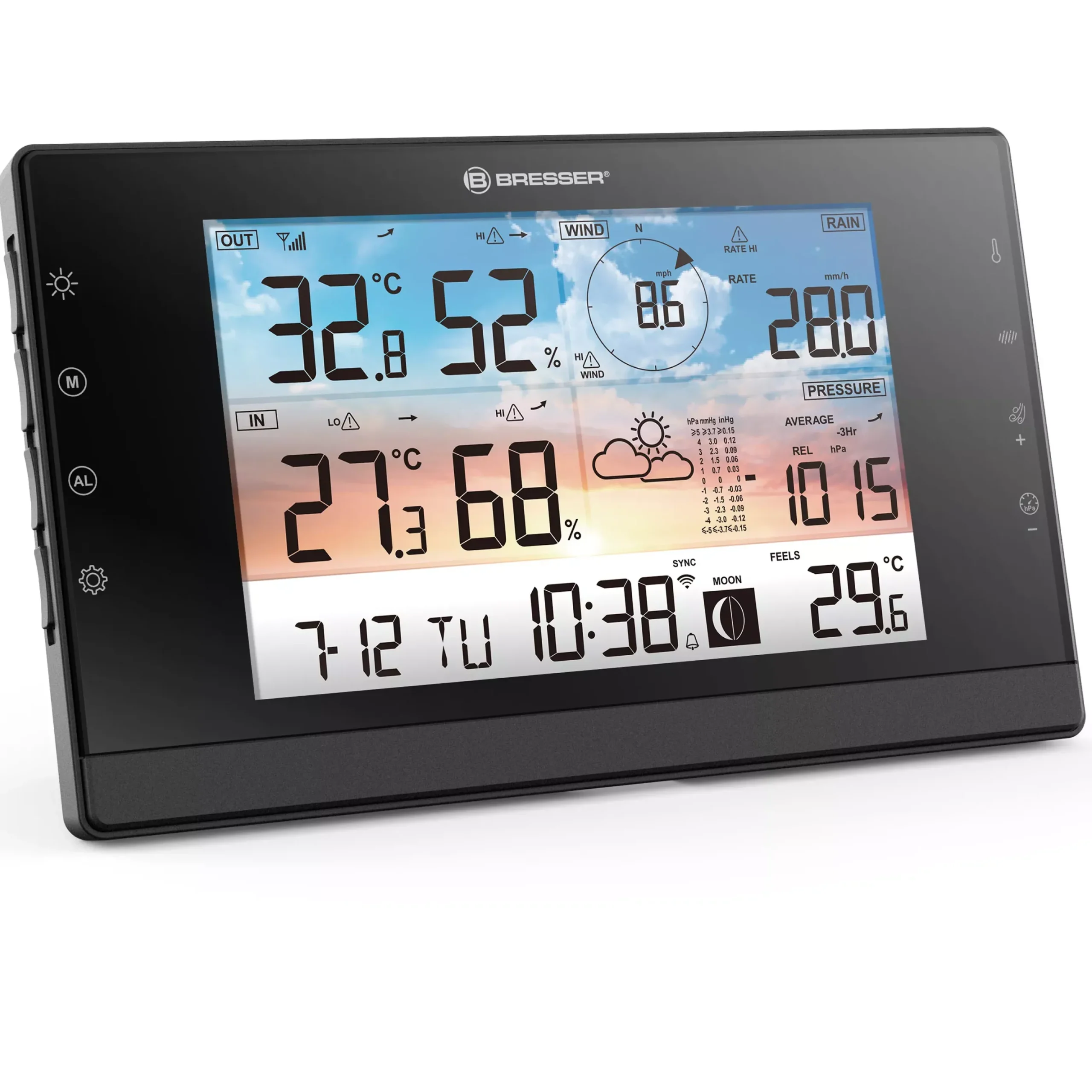 WLAN-Wetterstation WSC mit 5-in-1-Multi-Sensor>Bresser Store
