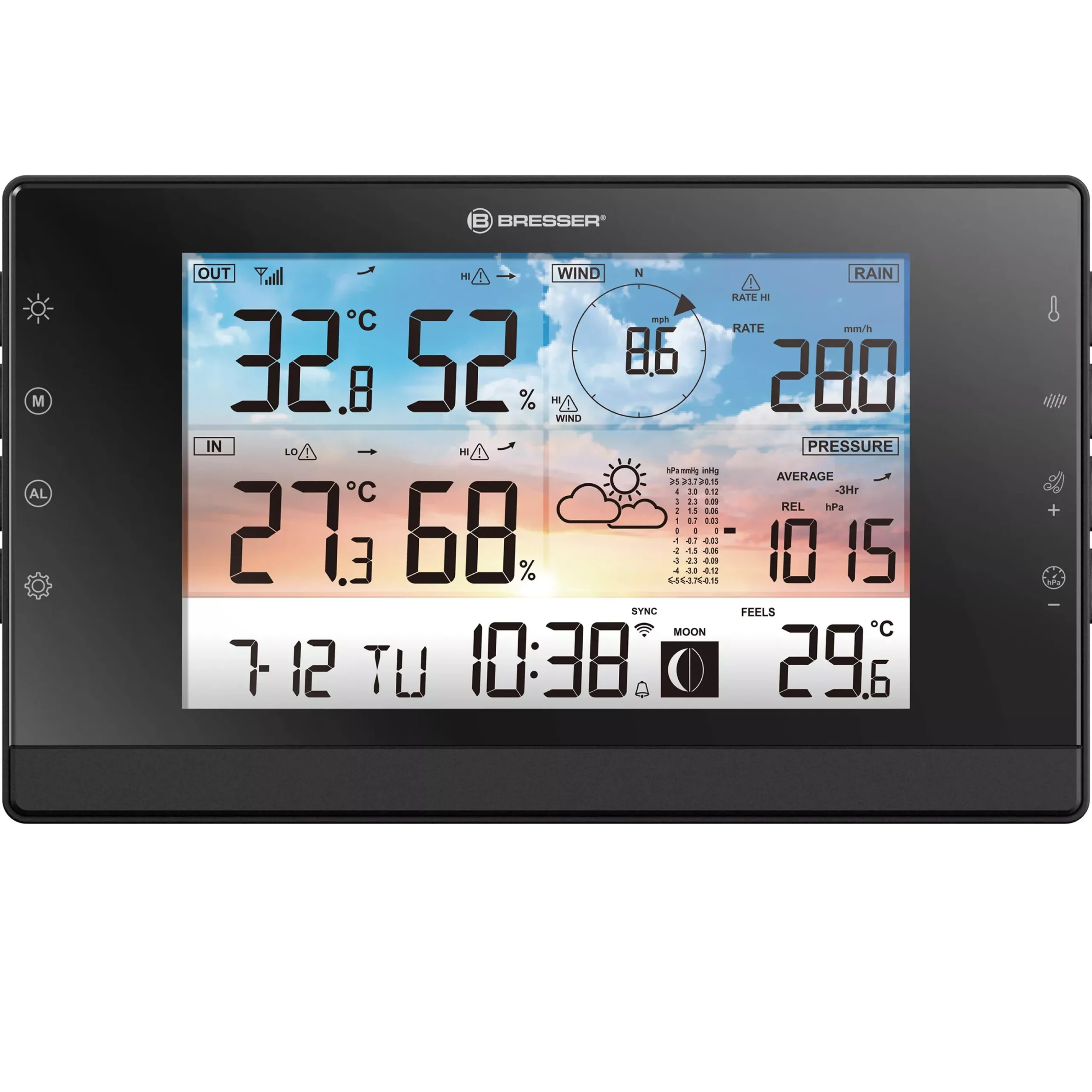 WLAN-Wetterstation WSC mit 5-in-1-Multi-Sensor>Bresser Store
