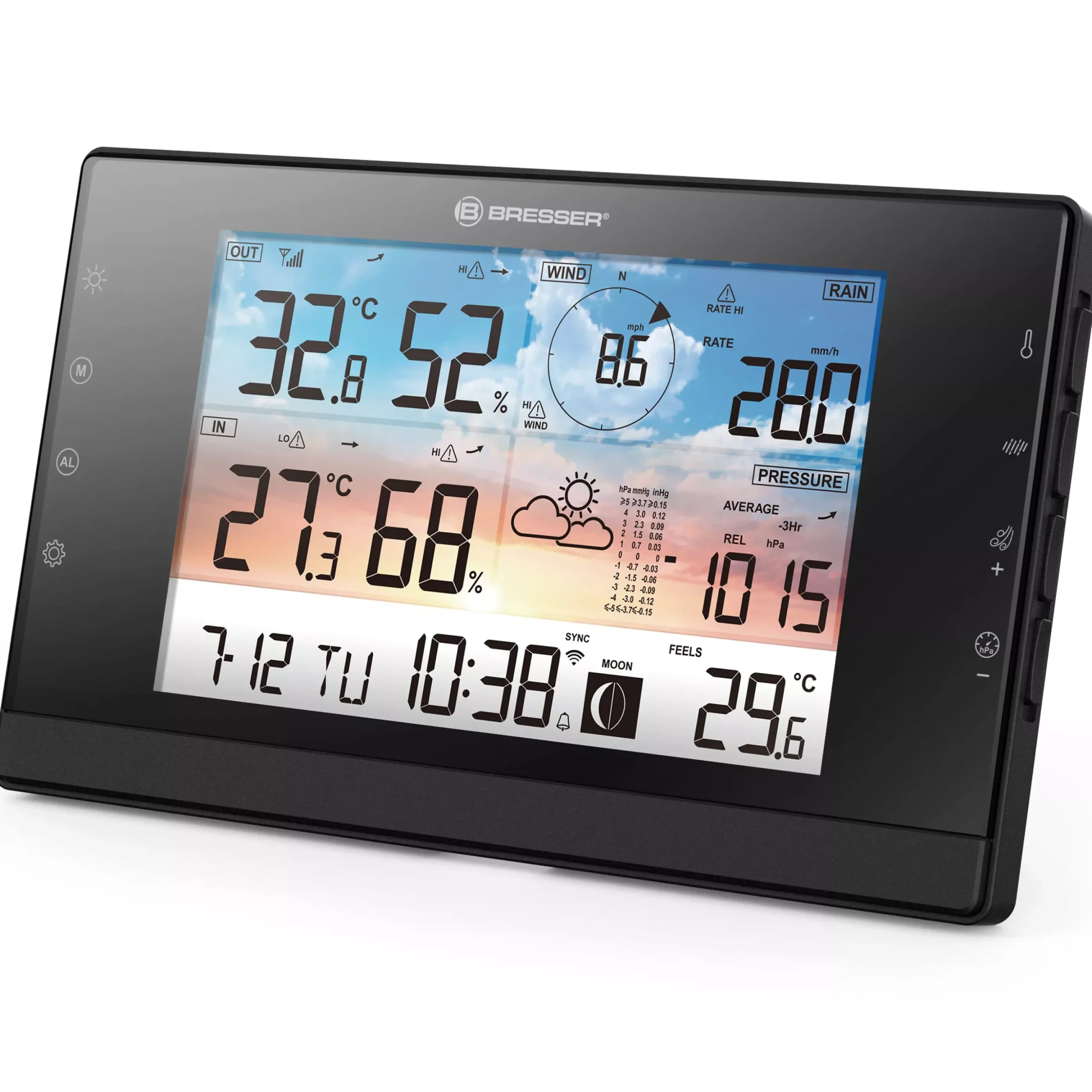 WLAN-Wetterstation WSC mit 5-in-1-Multi-Sensor>Bresser Store