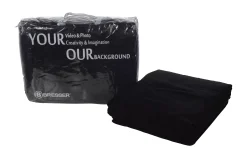 Y-9 Hintergrundstoff 4 x 6m Schwarz>Bresser Clearance