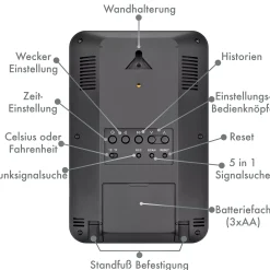 zusätzliche / Ersatz-Basisstation für Wetterstation 7002510><noscript><img width=