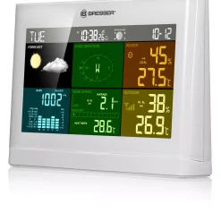 zusätzliche / Ersatz-Basisstation für 5-in-1 Comfort Wetter Center 7002550GYE000 weiß>Bresser Best