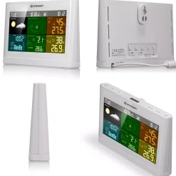 zusätzliche / Ersatz-Basisstation für 5-in-1 Comfort Wetter Center 7002550GYE000 weiß>Bresser Best