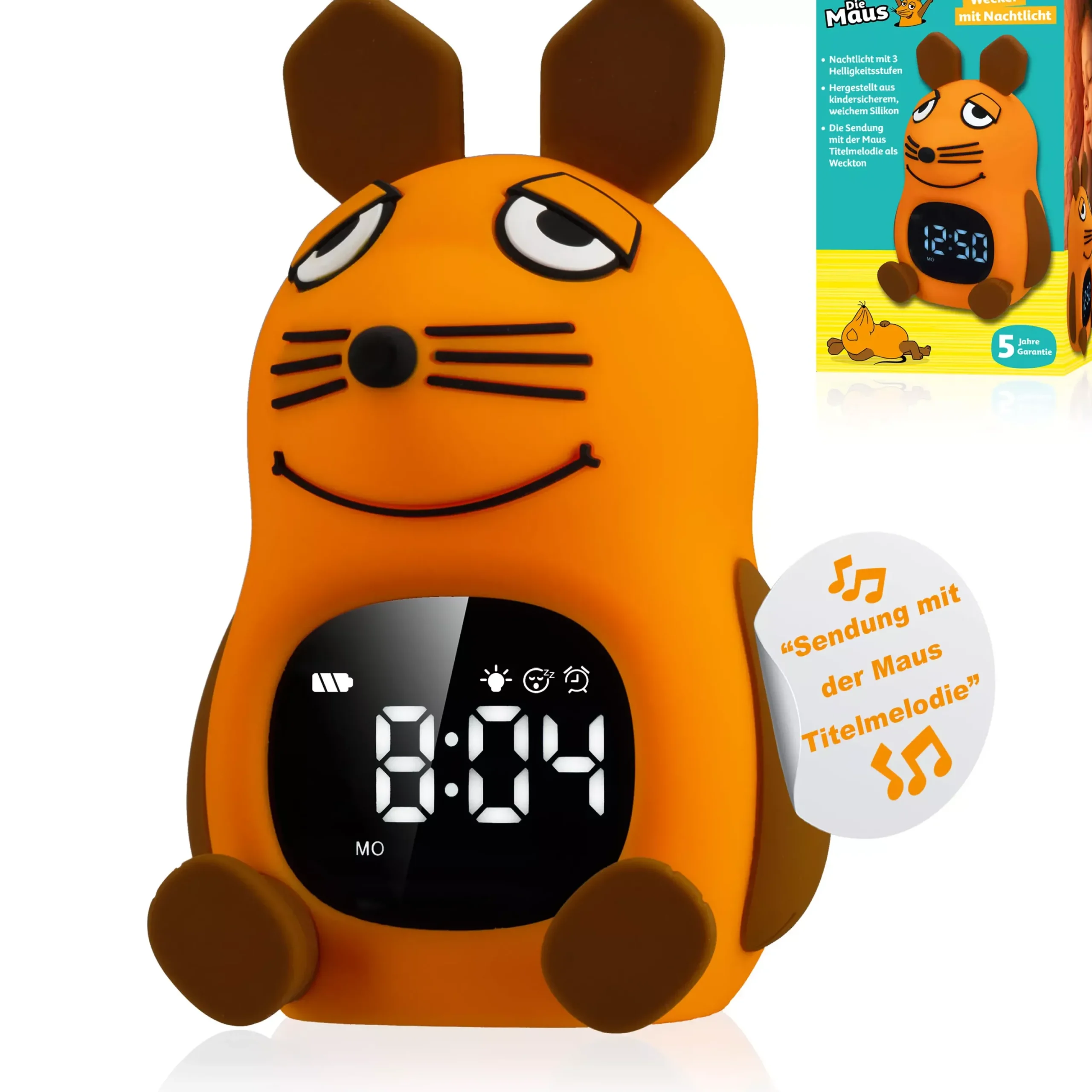 DieMaus Lichtwecker für Kinder - Maus>Bresser Fashion