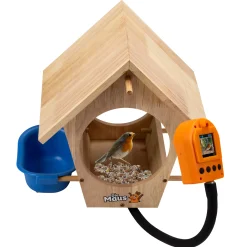 DieMaus Vogelhaus mit Kamera>Bresser Fashion