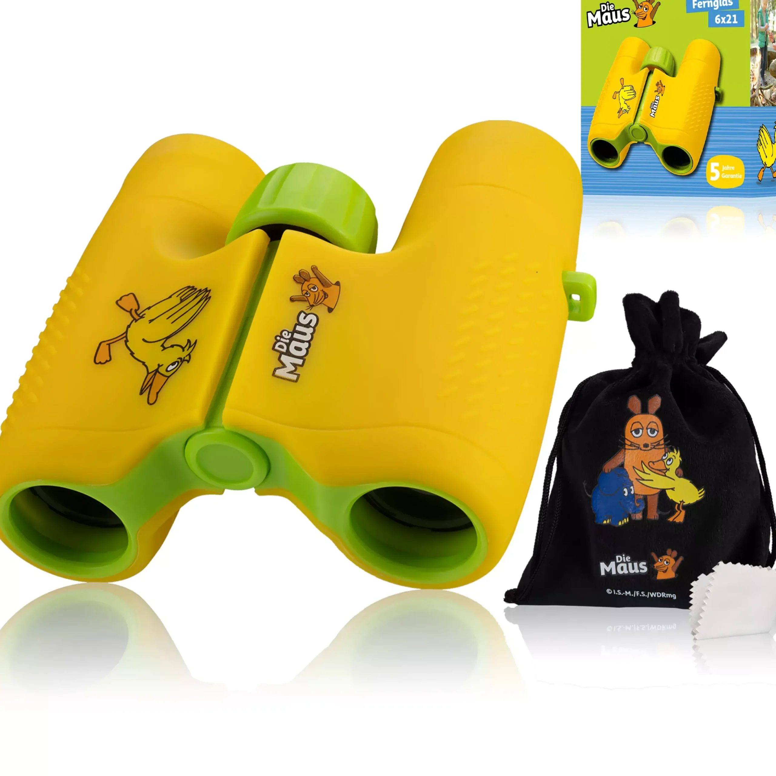 DieMaus 6x21 Kinderfernglas mit Beutel>Bresser Shop