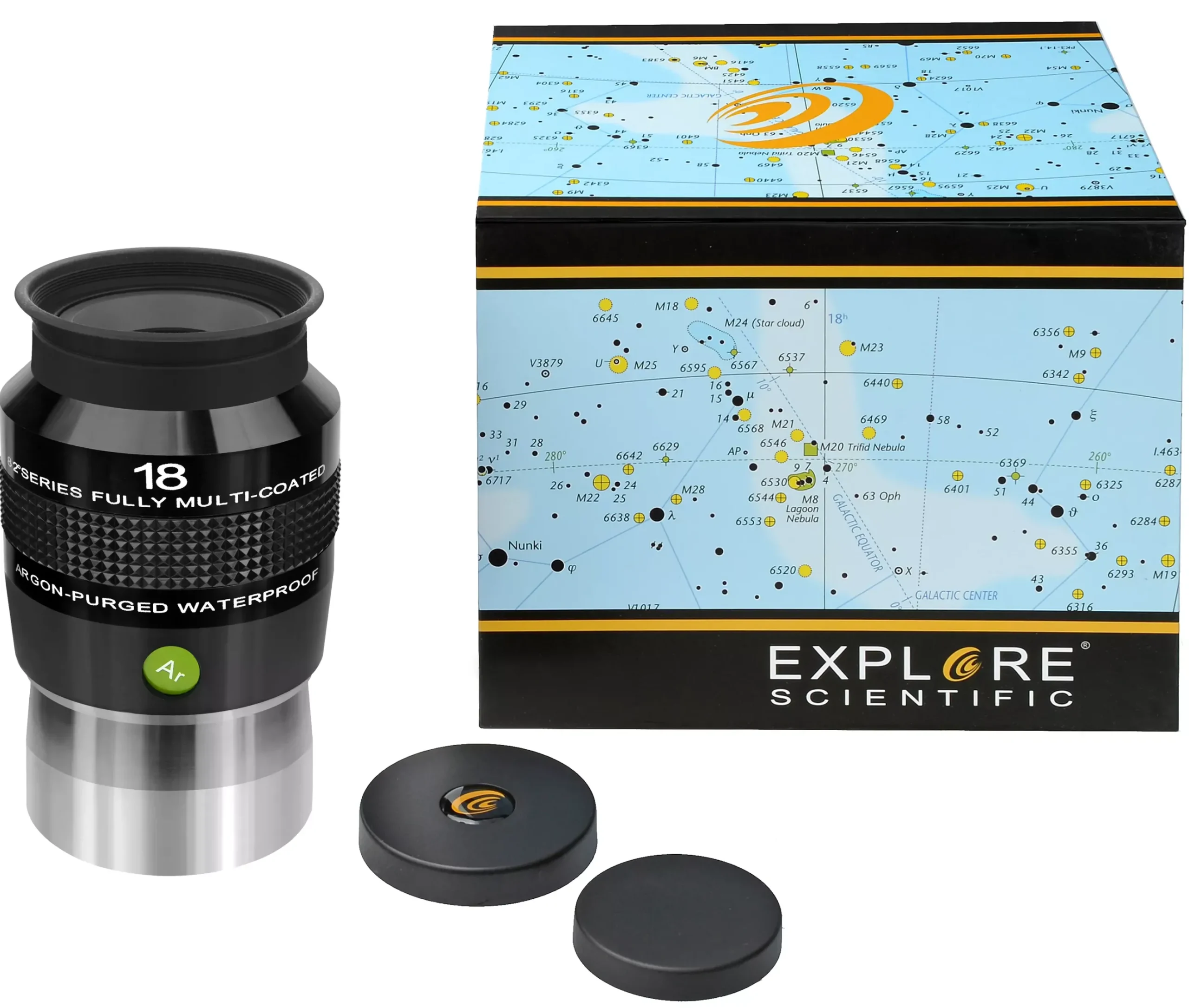 EXPLORE SCIENTIFIC 82° Ar Okular 18mm (2")>Bresser Outlet