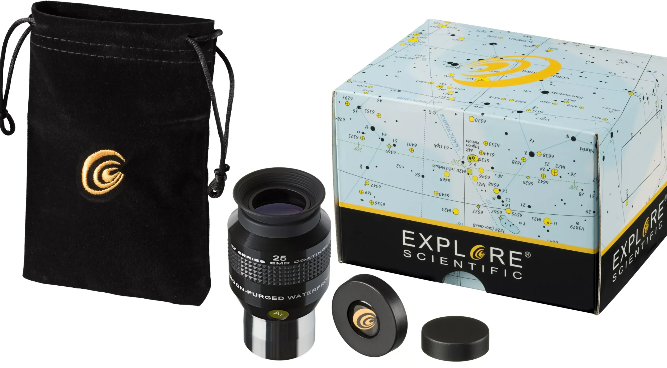 EXPLORE SCIENTIFIC 52° LER Okular 25mm Ar>Bresser Clearance
