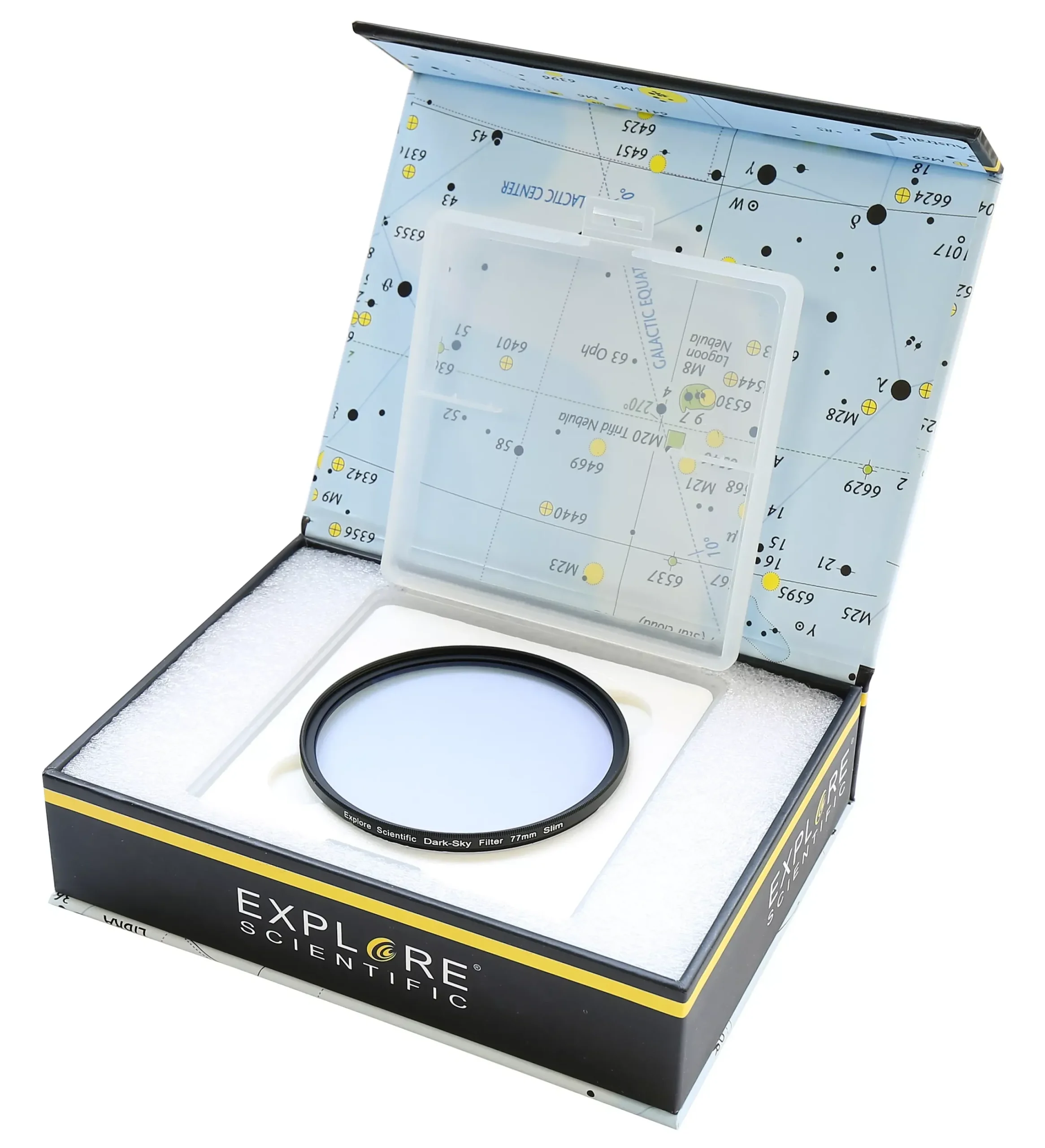 EXPLORE SCIENTIFIC Dark-Sky Filter 77mm Slim>Bresser Store