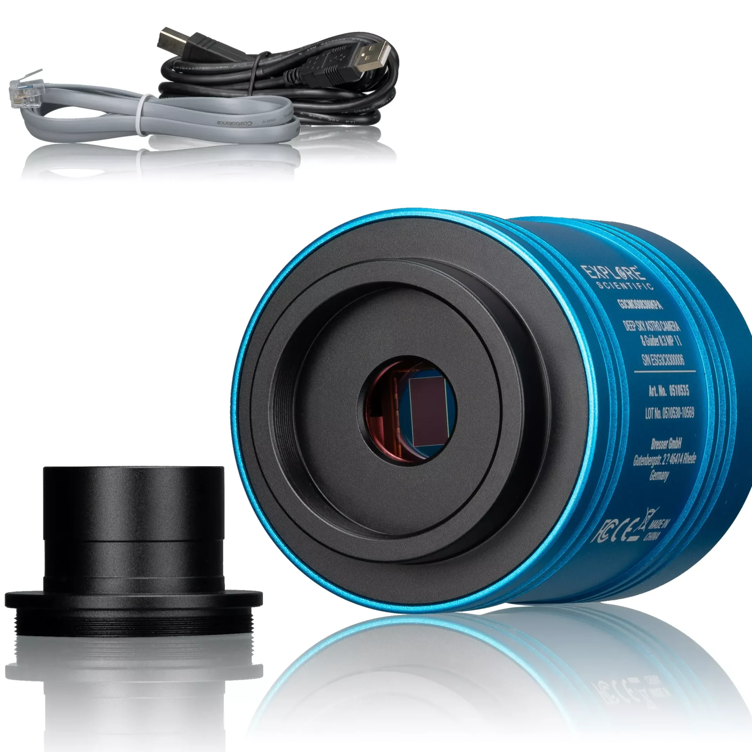 EXPLORE SCIENTIFIC 4K DEEP SKY ASTRO-Kamera & Guider 8,3 MP II>Bresser Clearance