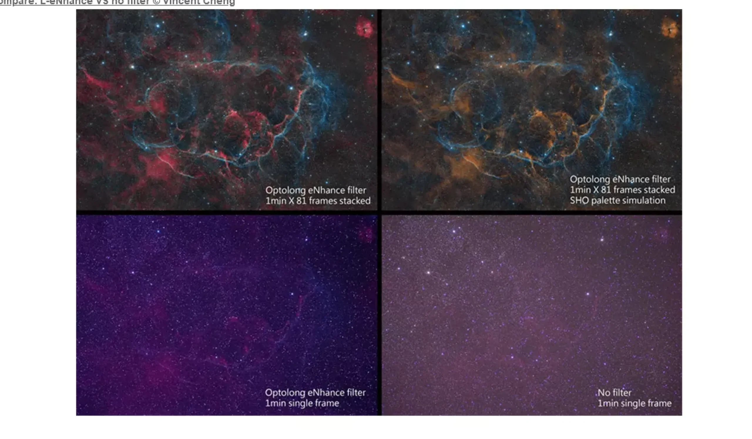 EXPLORE SCIENTIFIC OPTOLONG 1.25'' L-eNhance Deep-Sky Light Pollution Filter>Bresser Fashion