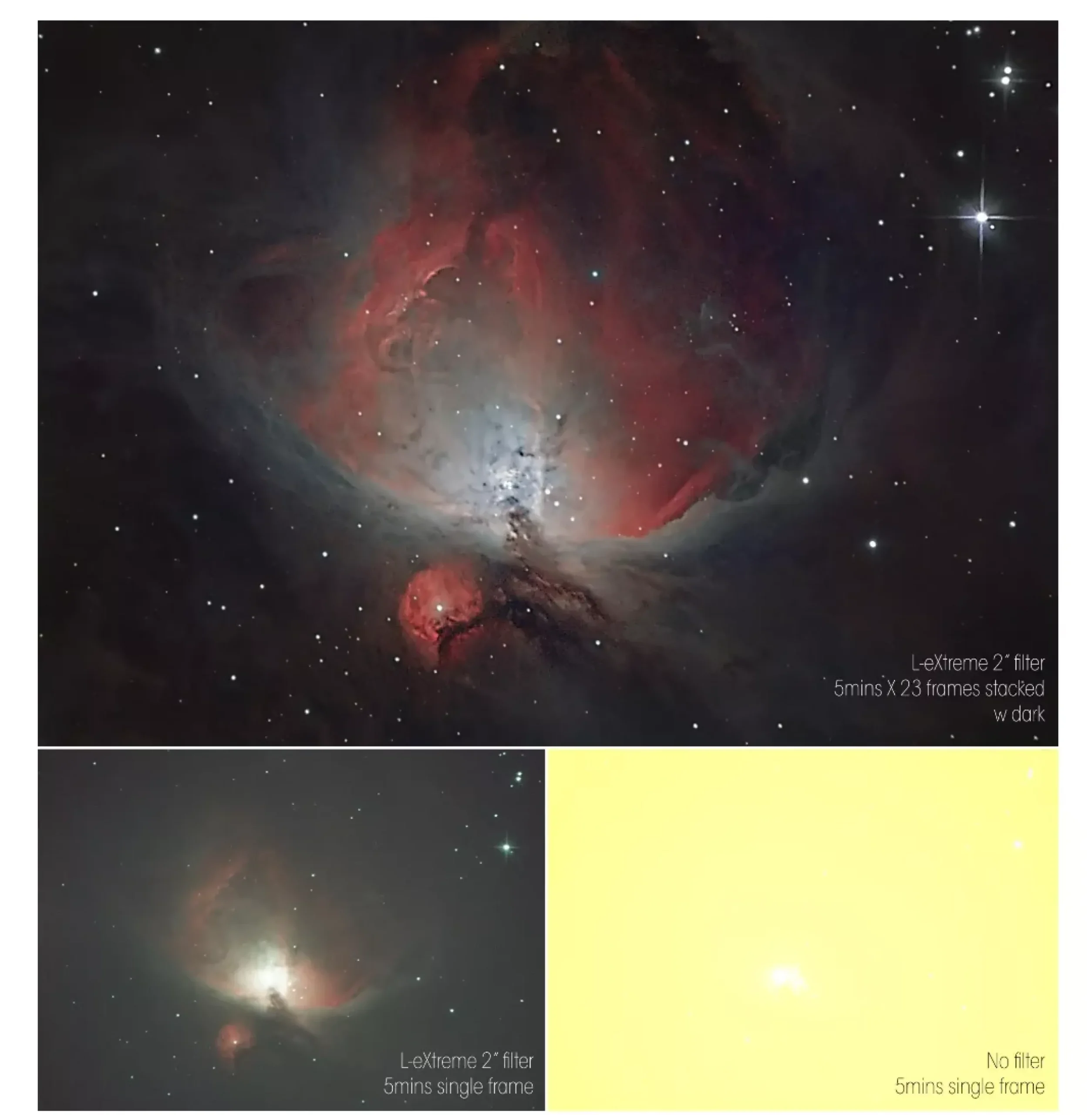 EXPLORE SCIENTIFIC OPTOLONG 1,25'' L-eXtreme Deep-Sky Light Pollution Filter>Bresser Hot