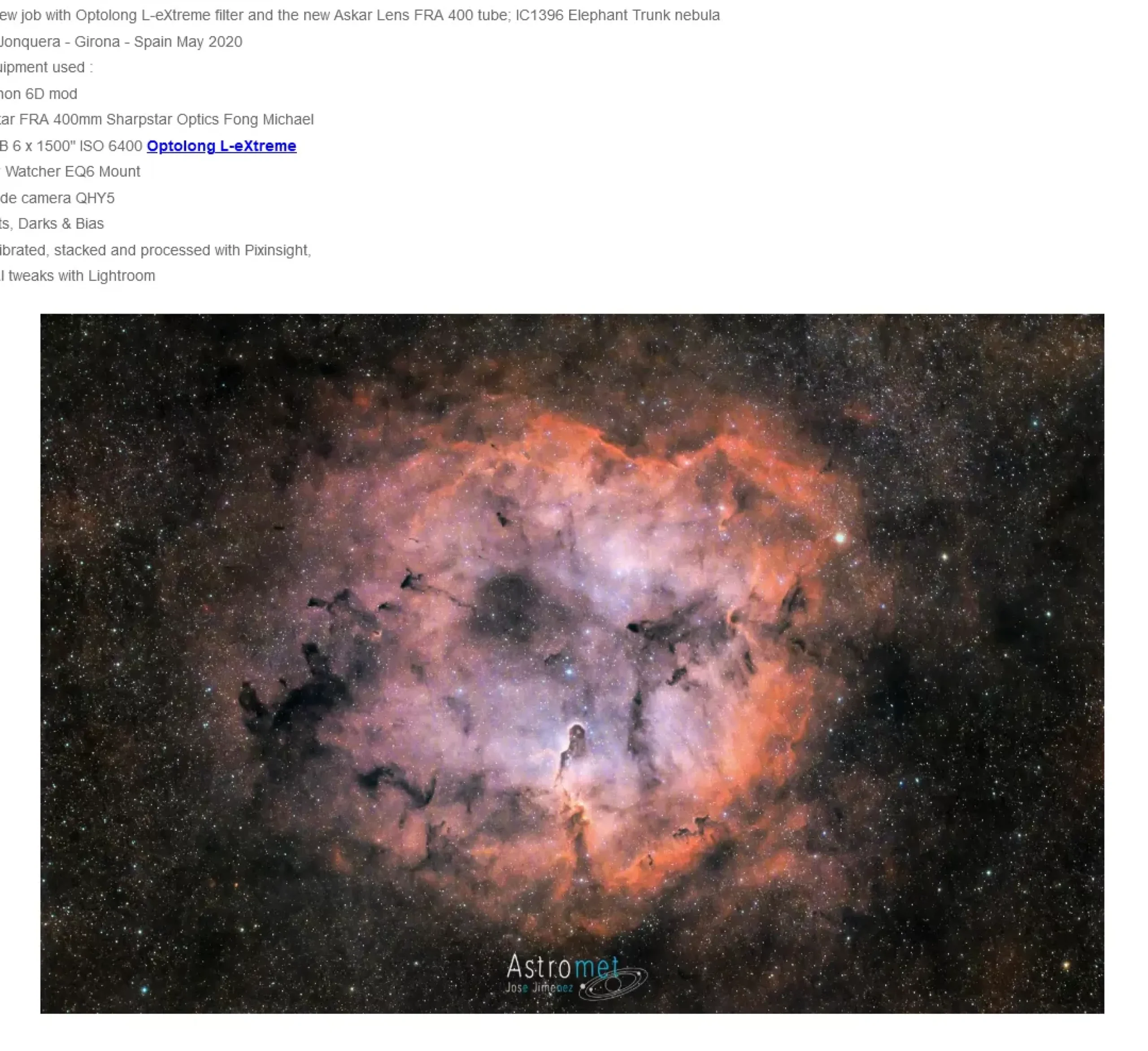 EXPLORE SCIENTIFIC OPTOLONG 1,25'' L-eXtreme Deep-Sky Light Pollution Filter>Bresser Hot