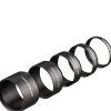 EXPLORE SCIENTIFIC Verlängerungshülsenset M48x0.75 - 5-teilig (30, 20, 15, 10 und 5 mm)>Bresser Discount