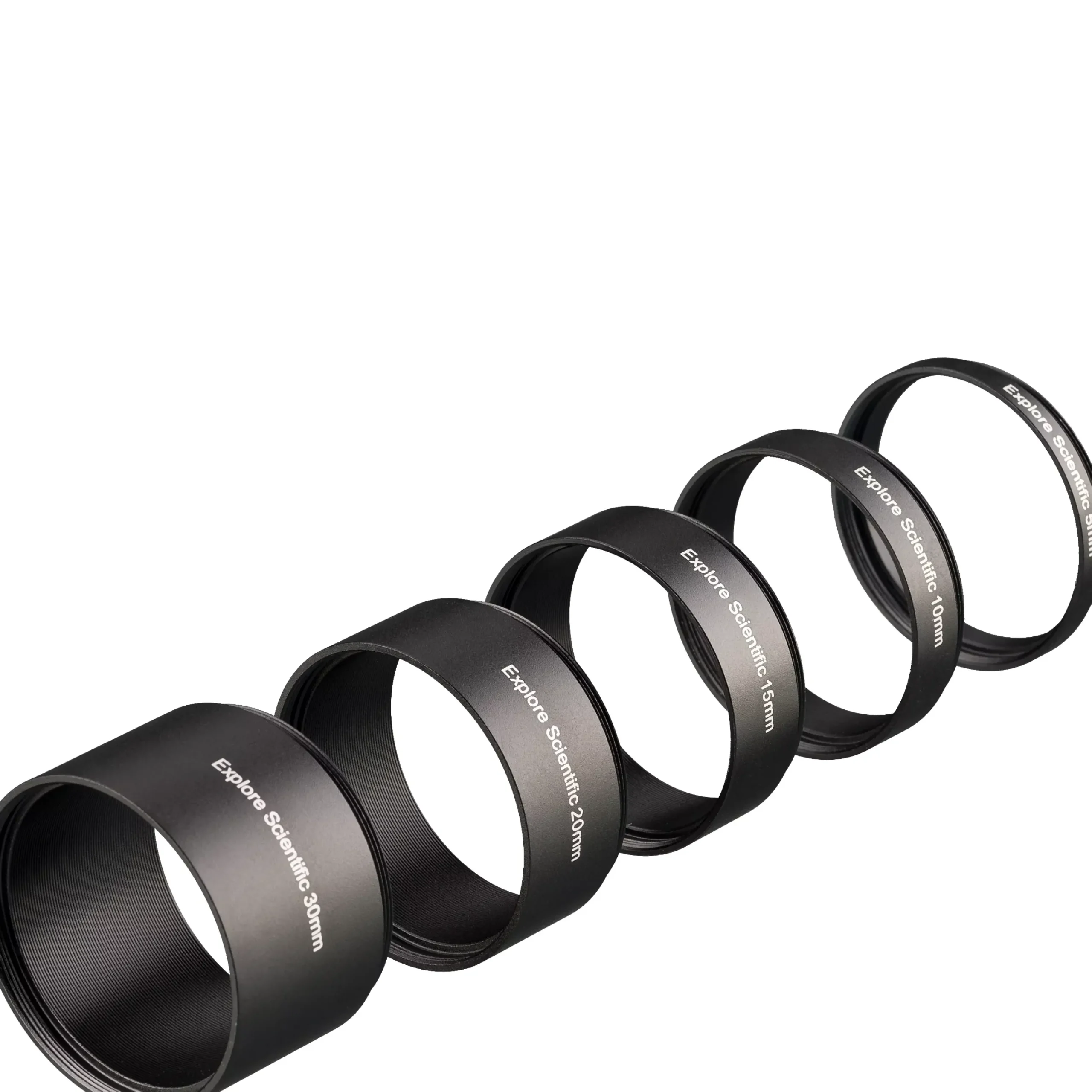 EXPLORE SCIENTIFIC Verlängerungshülsenset M48x0.75 - 5-teilig (30, 20, 15, 10 und 5 mm)>Bresser Discount