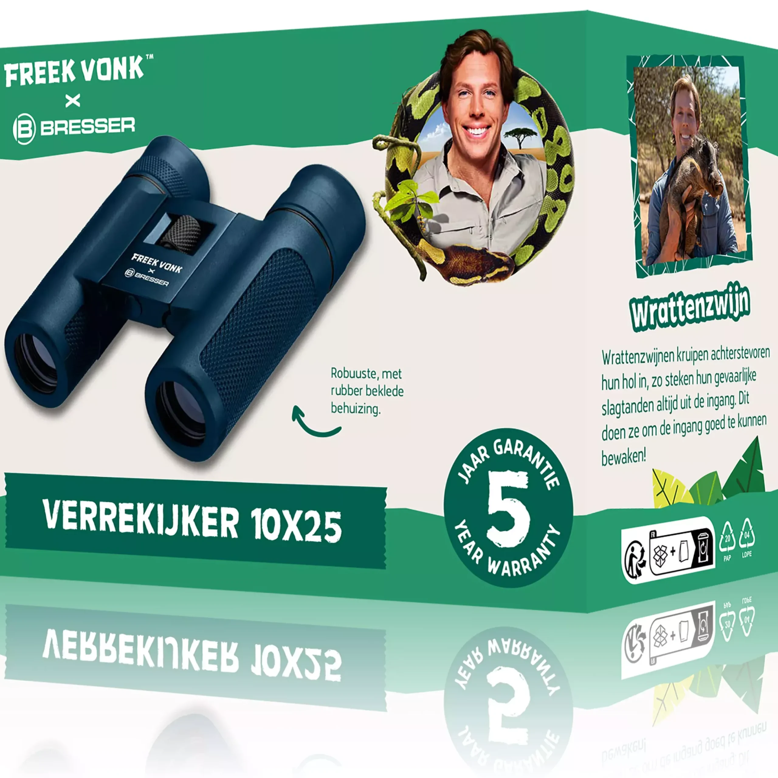 FREEK VONK x 10x25 Kinderfernglas>Bresser Fashion