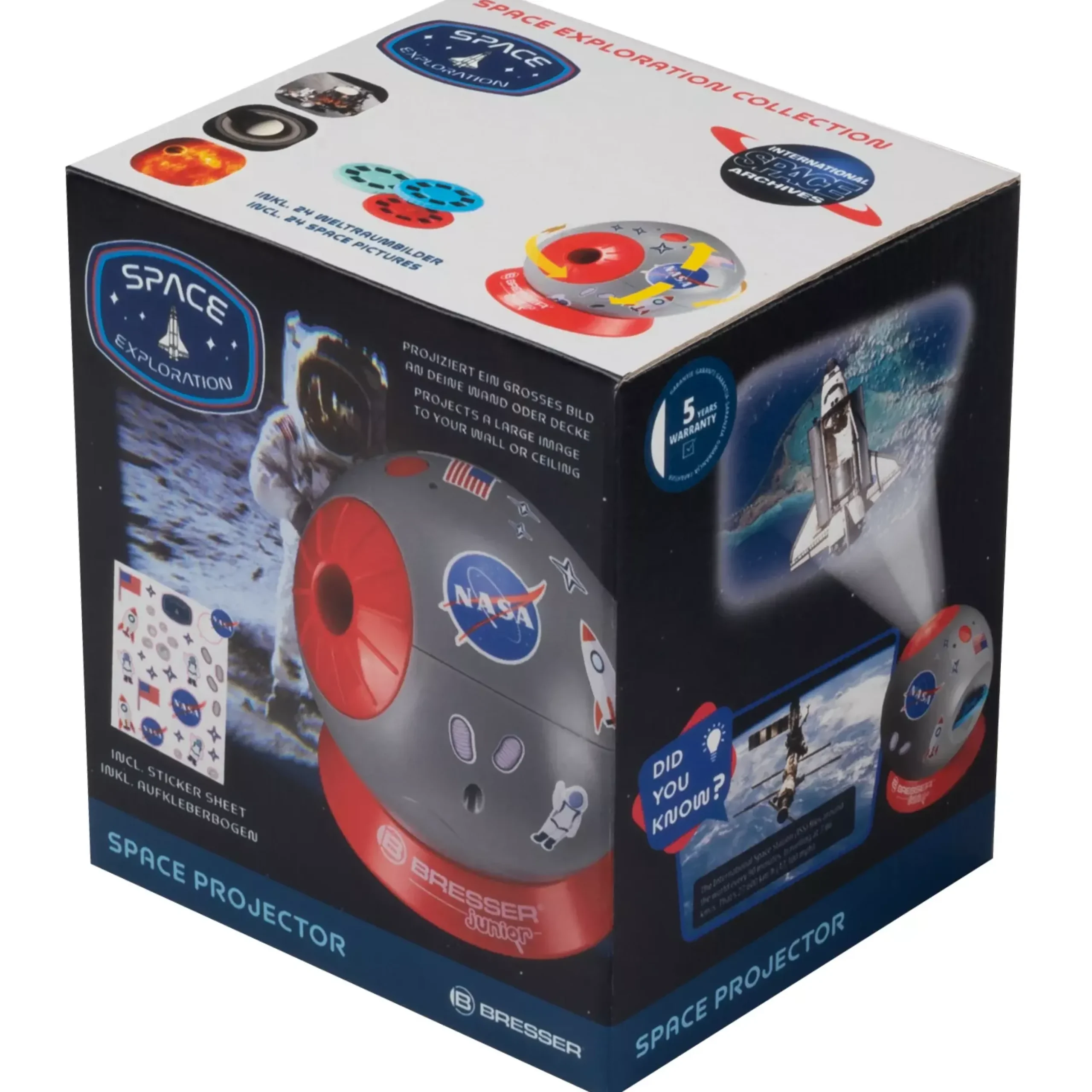 ISA Space Exploration NASA-Look Weltraum-Projektor>Bresser Discount