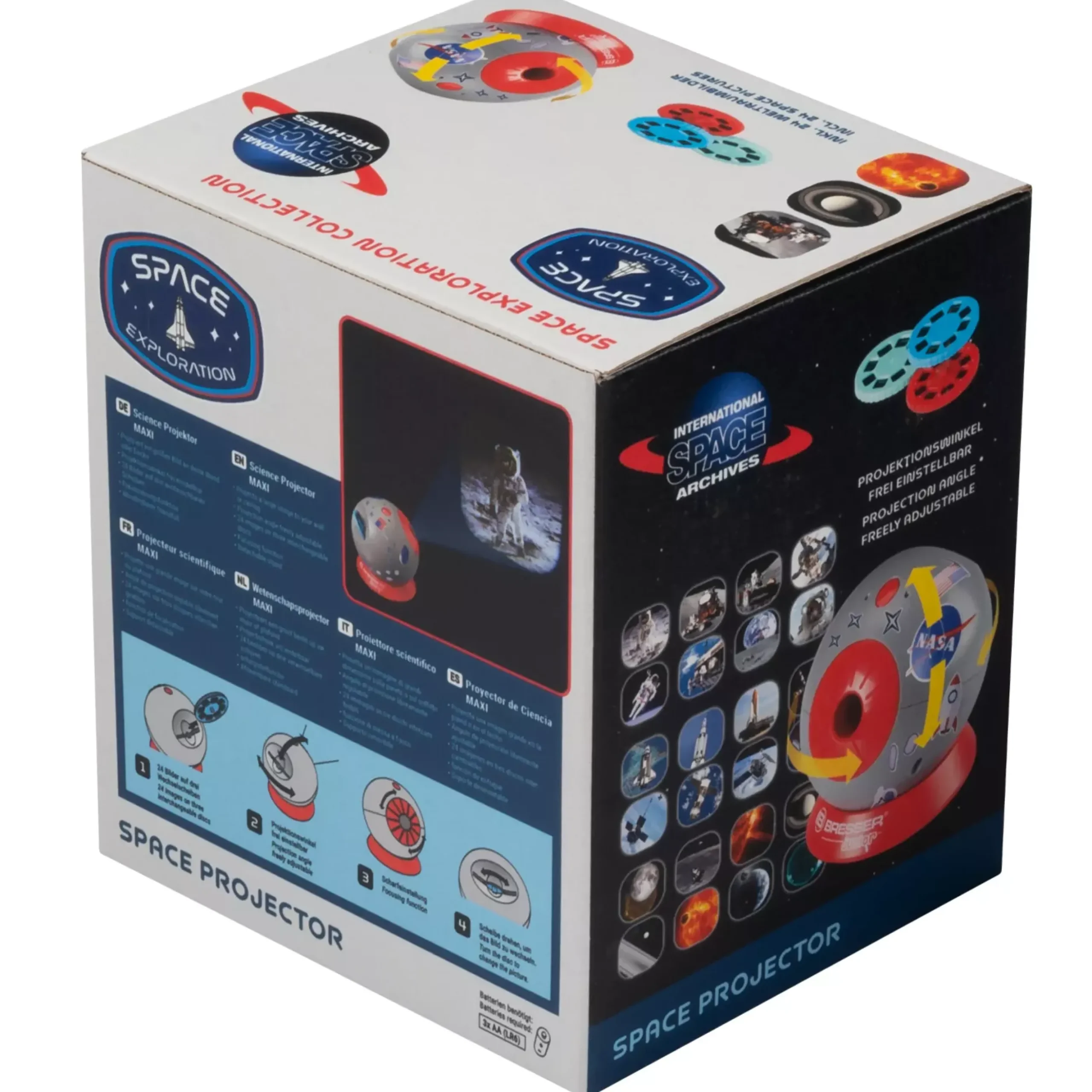 ISA Space Exploration NASA-Look Weltraum-Projektor>Bresser Discount